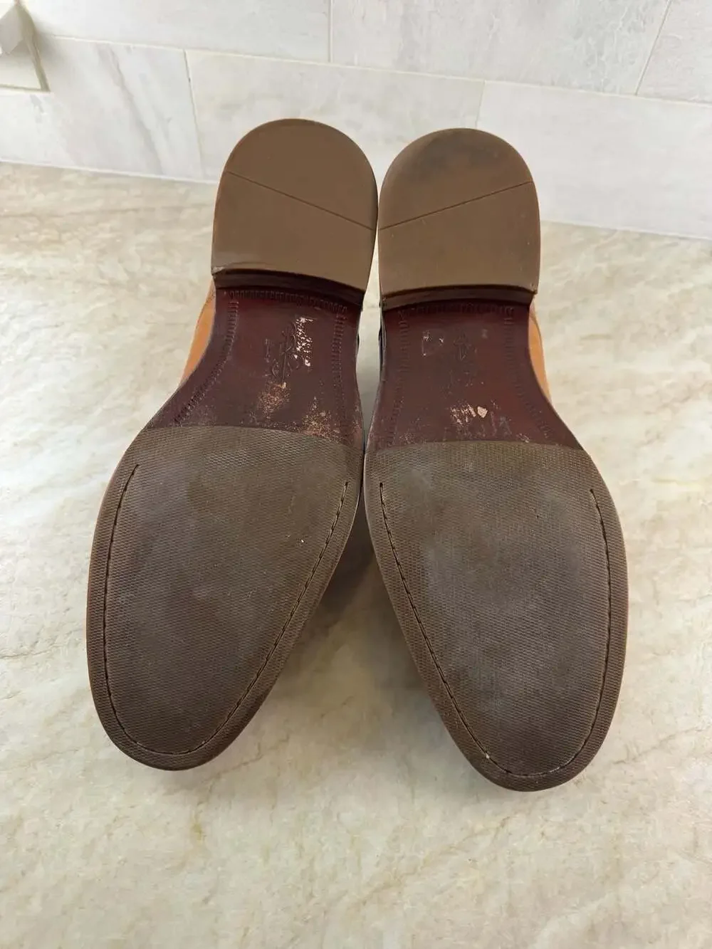 Cole Haan Williams Cap Toe Oxford Dress Shoes Brown Leather Men’s 11.5M